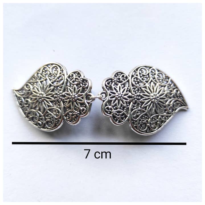 Cristina SJ creative shop - Wholesale Brooch - Portuguese filigree brooch, jacket closure, top design4