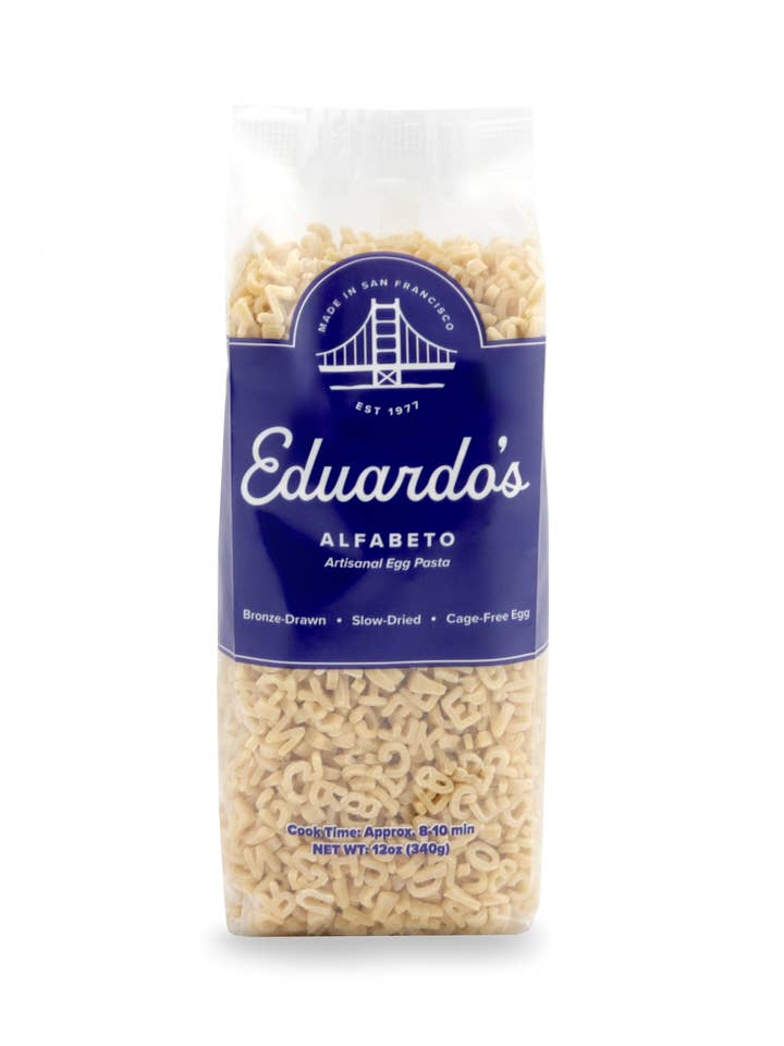 Alfabeto - Artisanal Egg Pasta (12oz) for wholesale by Eduardo's Pasta