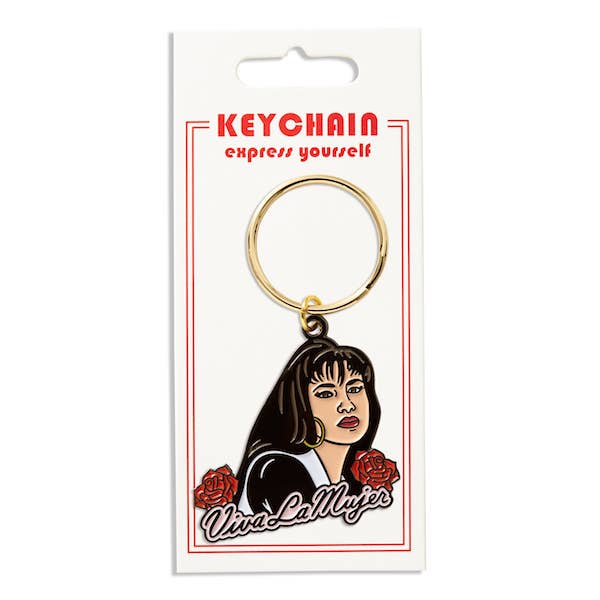 Selena Viva La Mujer Keychain for wholesale by THE FOUND