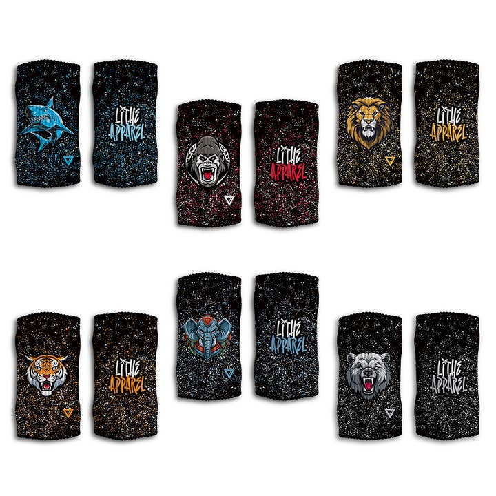 PACK 6 ANIMAL | WRISTBANDS para venta al por mayor de LITHE APPAREL