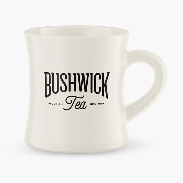 Tasse à manger classique en céramique Bushwick Tea, 12 oz pour la vente par Bushwick Teas