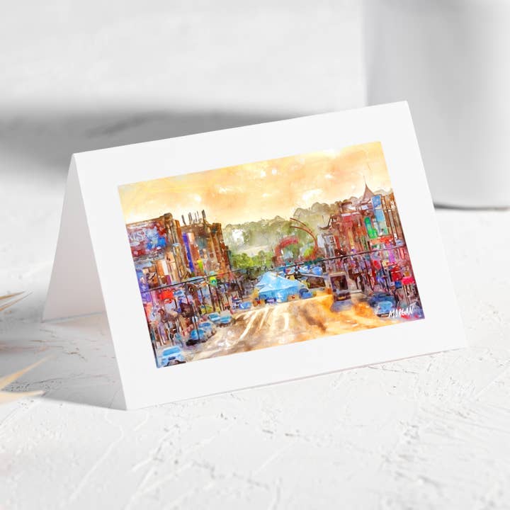 Tarjetas de felicitación, Nashville TN, Honky Tonk Highway para venta al por mayor de G.O.A.T House of Creative