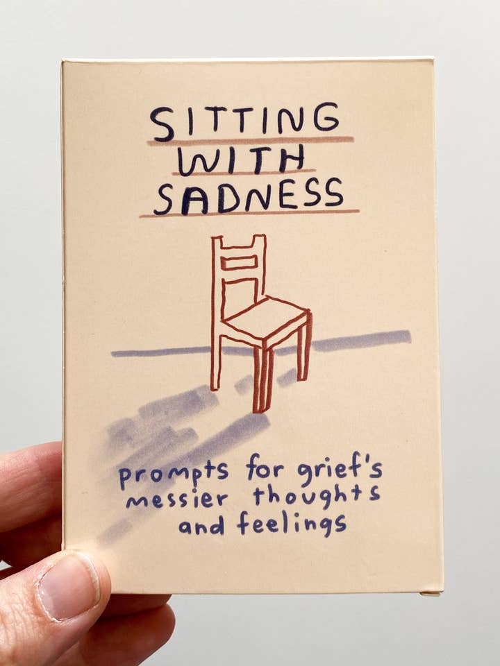 Sitting With Sadness Deck for wholesale by People I've Loved