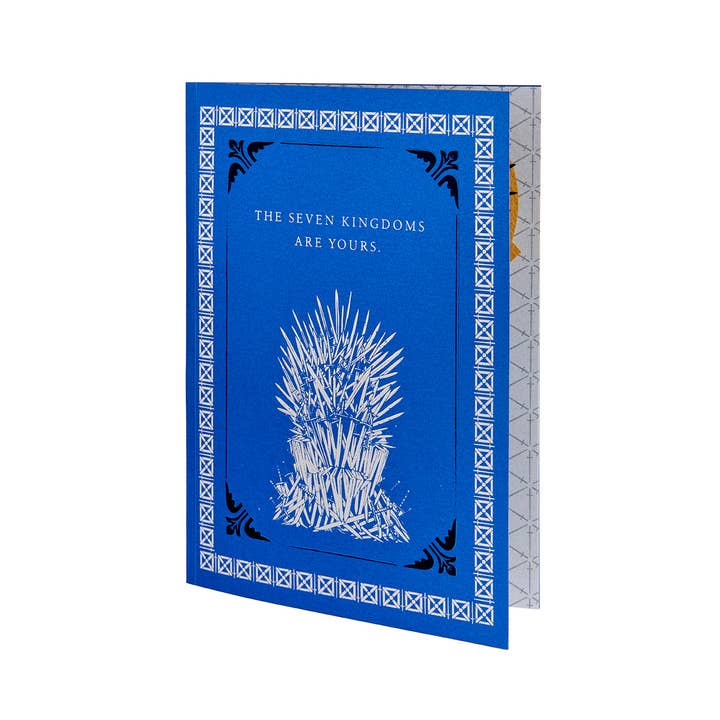 Insight Editions - #1 Pop Culture Publisher - Wholesale Everyday Greeting Card - Game of Thrones: Iron Throne Signature Pop-Up Card1