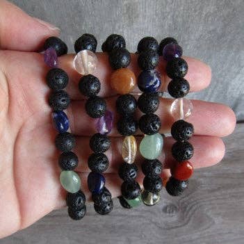 Keystone Crystals - Wholesale Beaded bracelet - Gemstone Chakra Healing Bracelets 8mm - Wholesale11