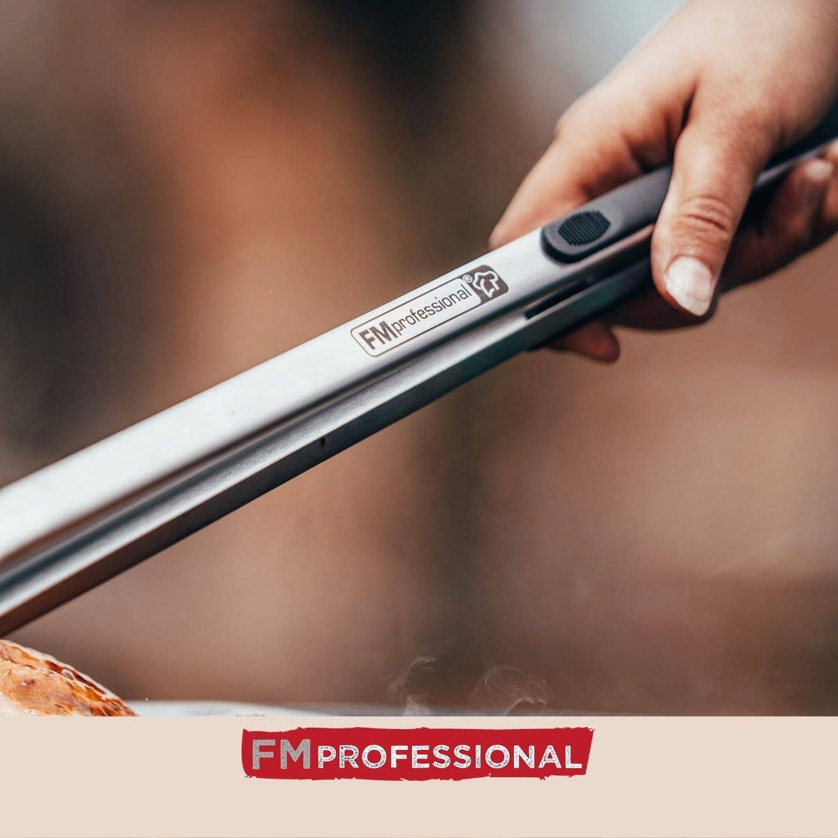 Zenker - Wholesale Kitchen Tong - FM Professional Barbecue 46 cm stainless steel barbecue tong7