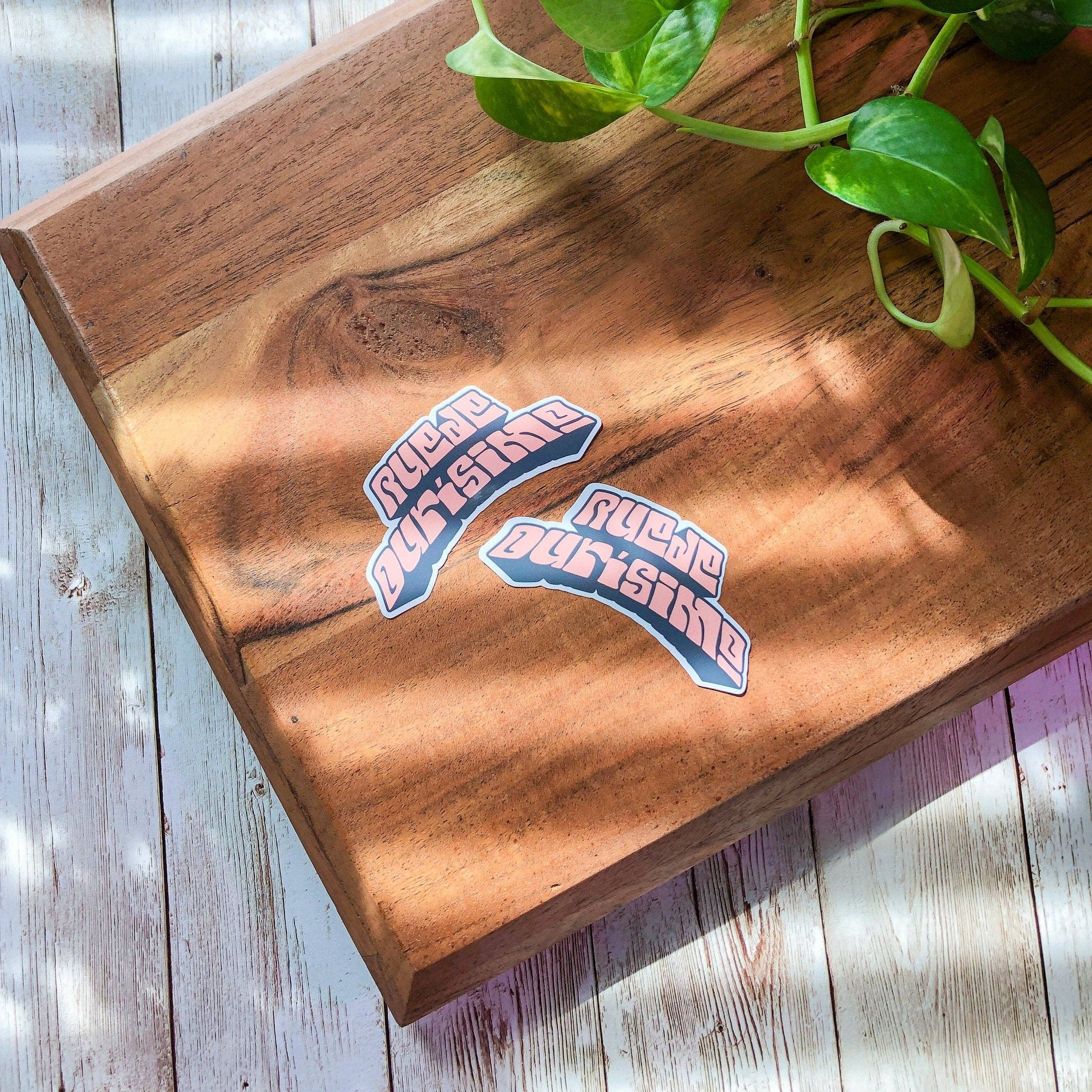 The Nosy Gal - Wholesale Sticker - Ruede Durísimo Waterproof Sticker2