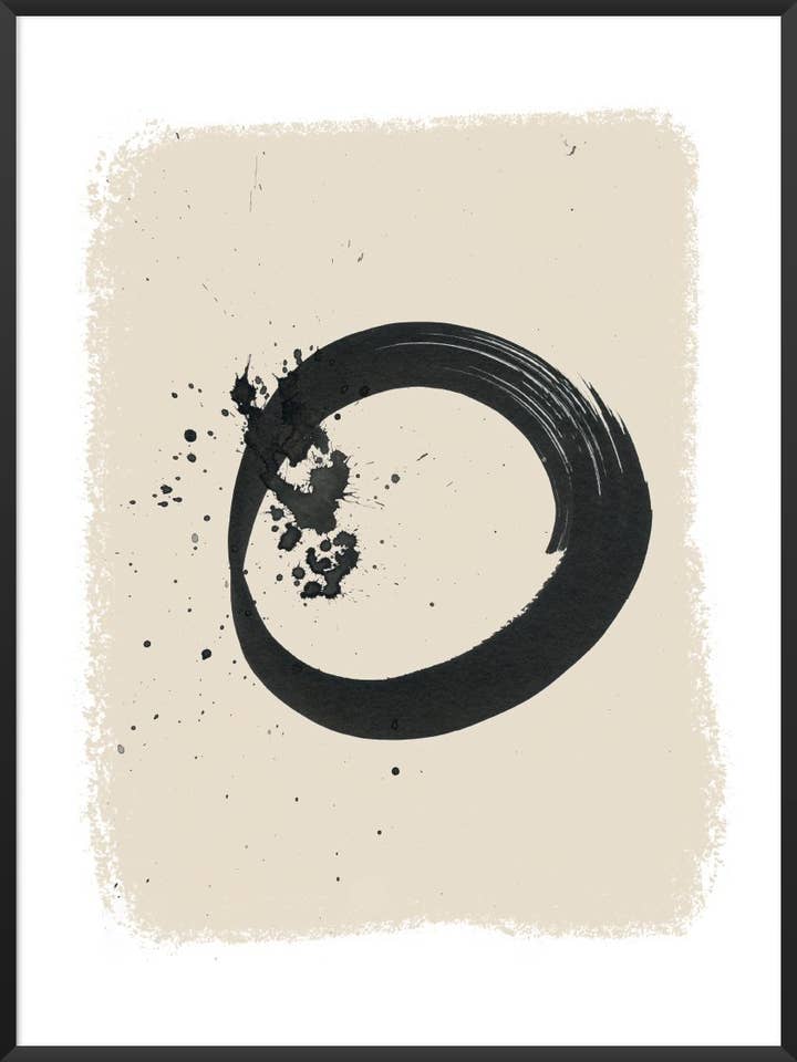 ENSO – handbemaltes Kreis-Poster für den Großhandel von Project Nord