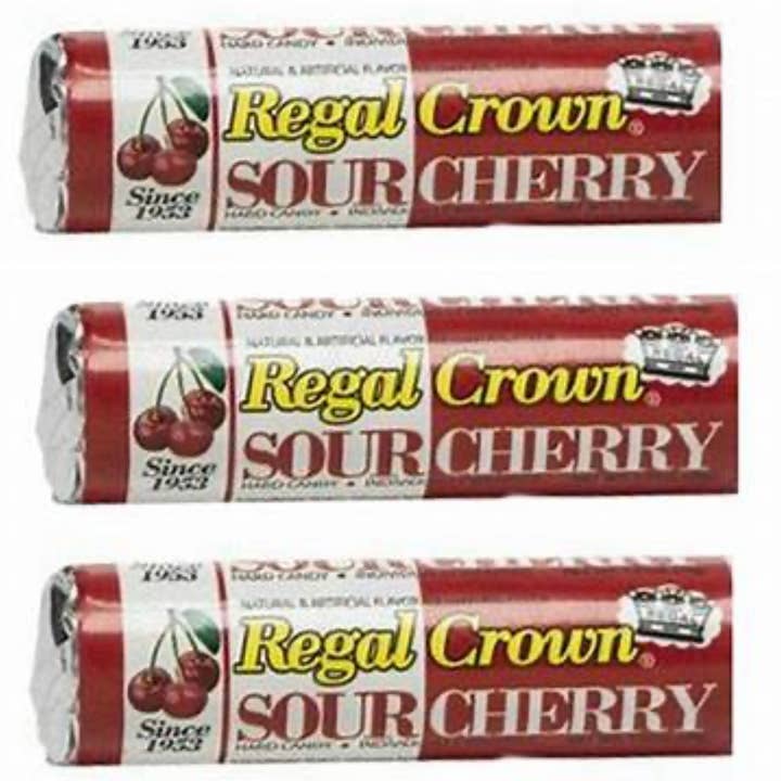 O'Shea's Candies Sweet Shop - Wholesale Hard Candy - Nostalgic Regal “Sour Cherry 🍒“ Hard Candy Roll Est. 1953!4