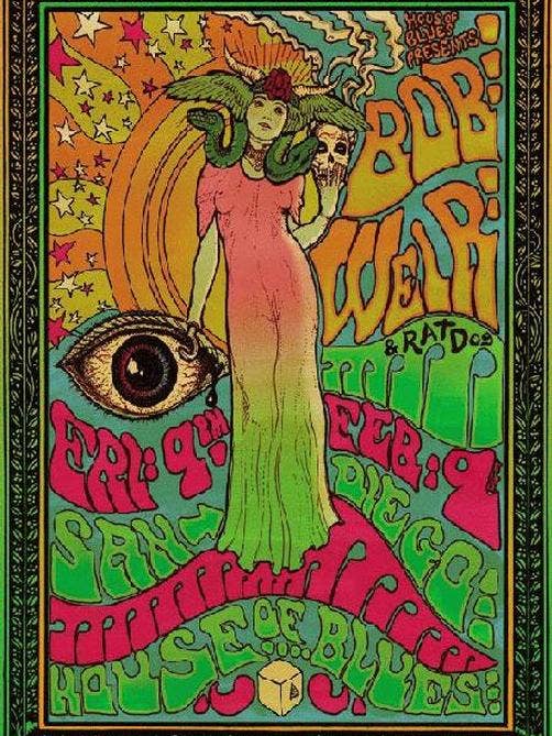 Ratdog / Bob Weir San Diego 2007 for wholesale by PosterSource