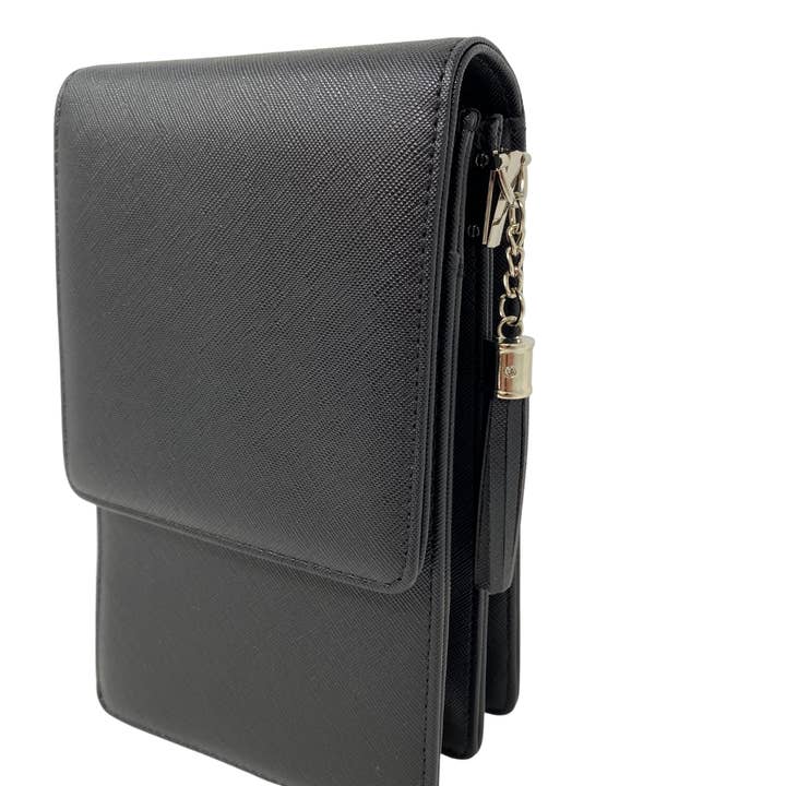 YOUZEY - Wholesale Crossbody Bag - Women's - Phone Crossbody Bag Saffiano Leather with Fringe Tassle9