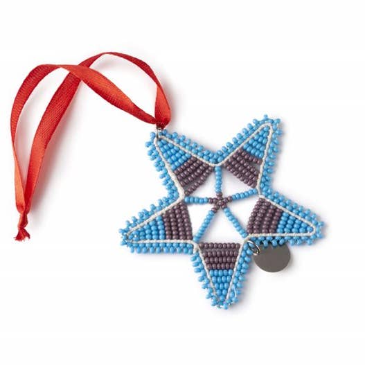 BeadWORKS – Ornamento por atacado – Ornamentos de férias - estrela14