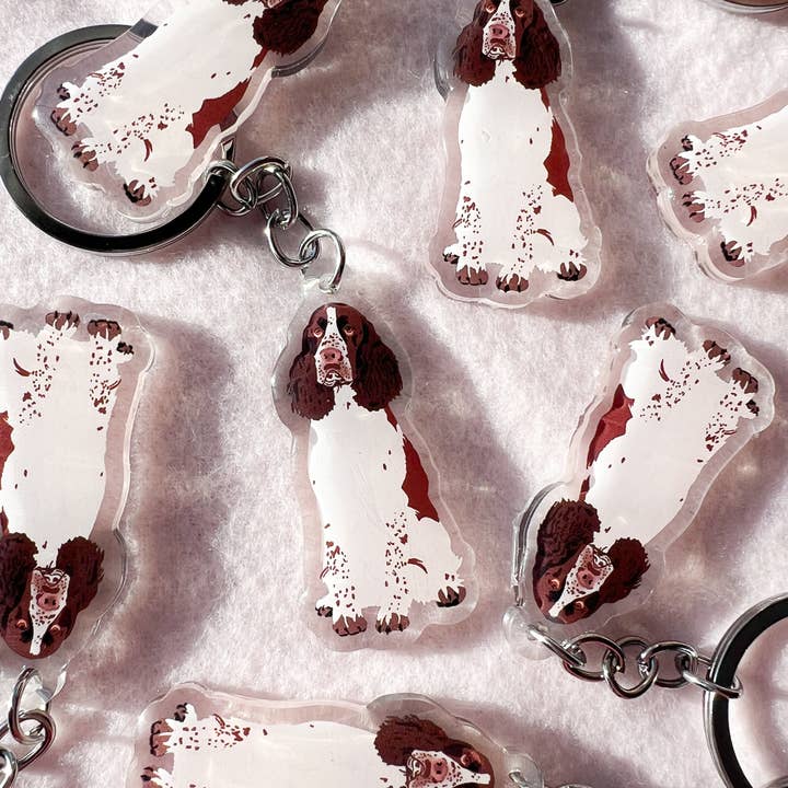 Our Cheery Corner - Wholesale Keychain - Unisex - English Springer Spaniel Keychain