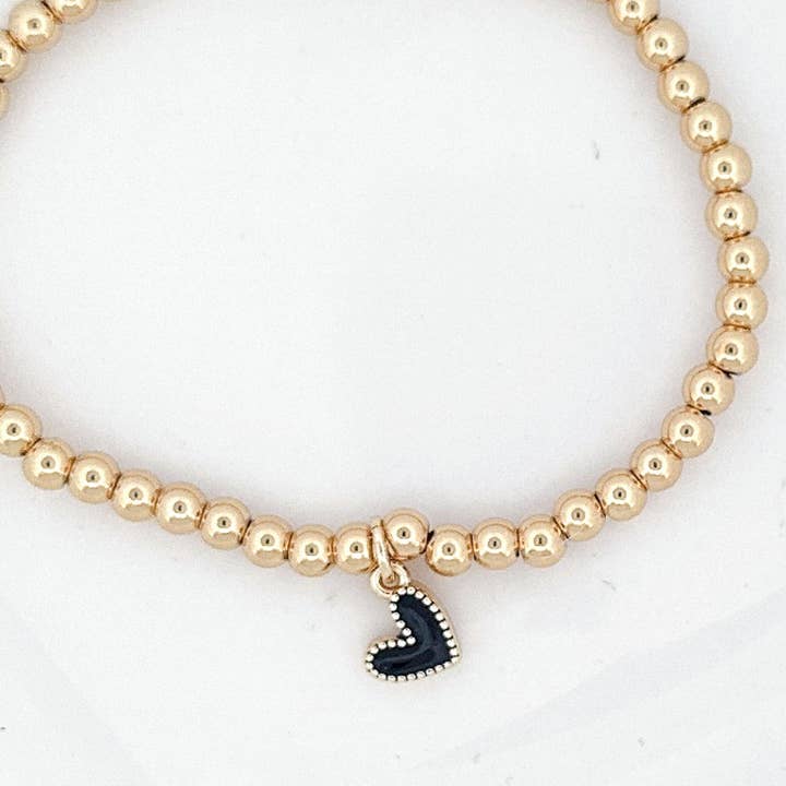 Nette Road Wholesale - Wholesale Charm/Dangle Bracelet - Drops of Hearts6