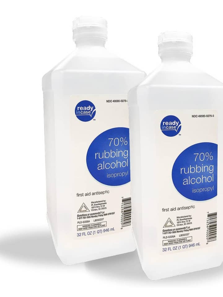 Solution d'alcool isopropylique à 70 % – Lot de 2 (bouteilles de 32 oz) pour la vente par Majesitc Health