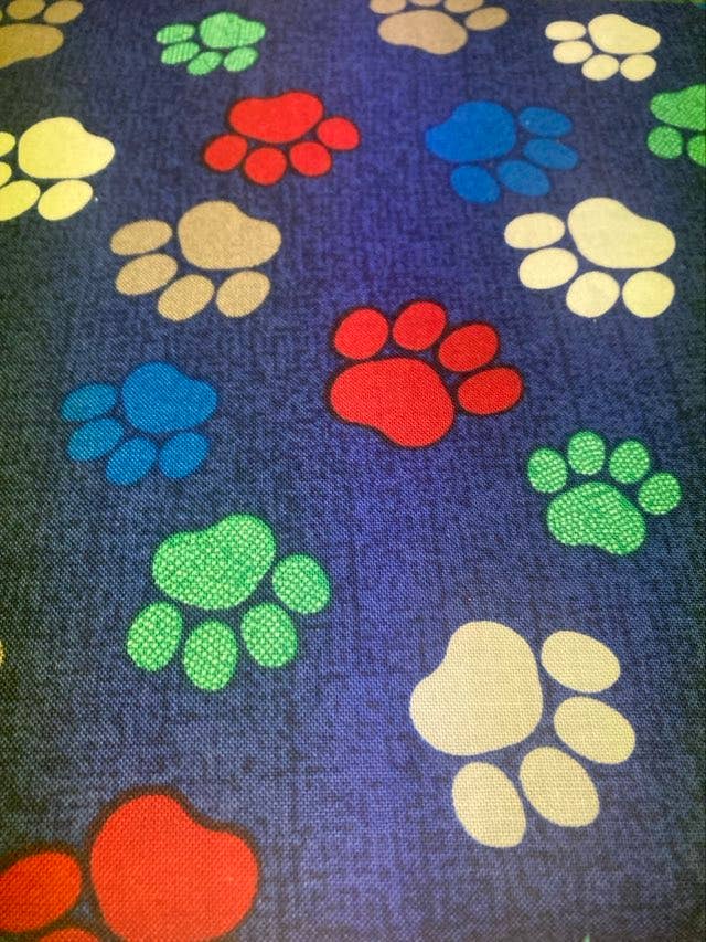 Jo's Pet Treats & Bandanas by Abab Enterprises, LLC - Wholesale Pet Bandana - Dog - Paw Print Tie-On Dog Bandana Retail-Ready12