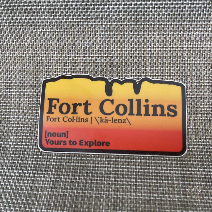 Around FoCo - Wholesale Phone & Laptop Stickers - Fort Collins Stickers9