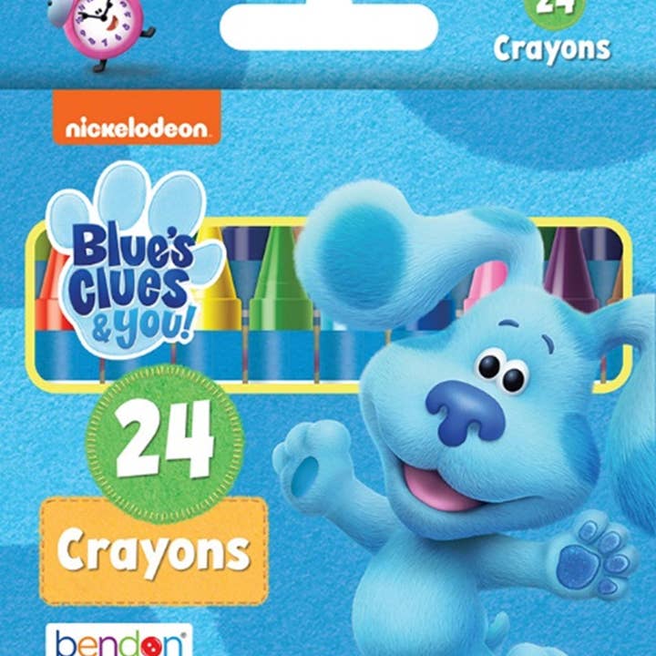ET Products - Wholesale Crayons - Kids & Baby - Licensed Crayons 24 packs Assorted Characters1