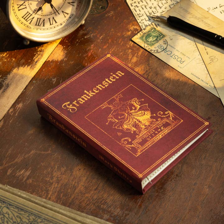 Novel Book Store - Wholesale Travel Wallet - 'Frankenstein' by Mary Shelley 1818 Passport/Notebook Wallet