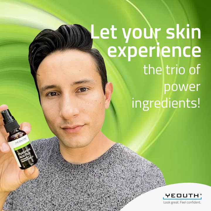 yeouthskincare - Wholesale Gezichtsserum/concentraat - YEOUTH Hyaluronzuur Serum met Vitamine C & Tripeptide 60ml4