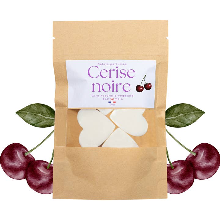 Black Cherry Scented Melts - 20g sachet for wholesale by Bougies des Sens