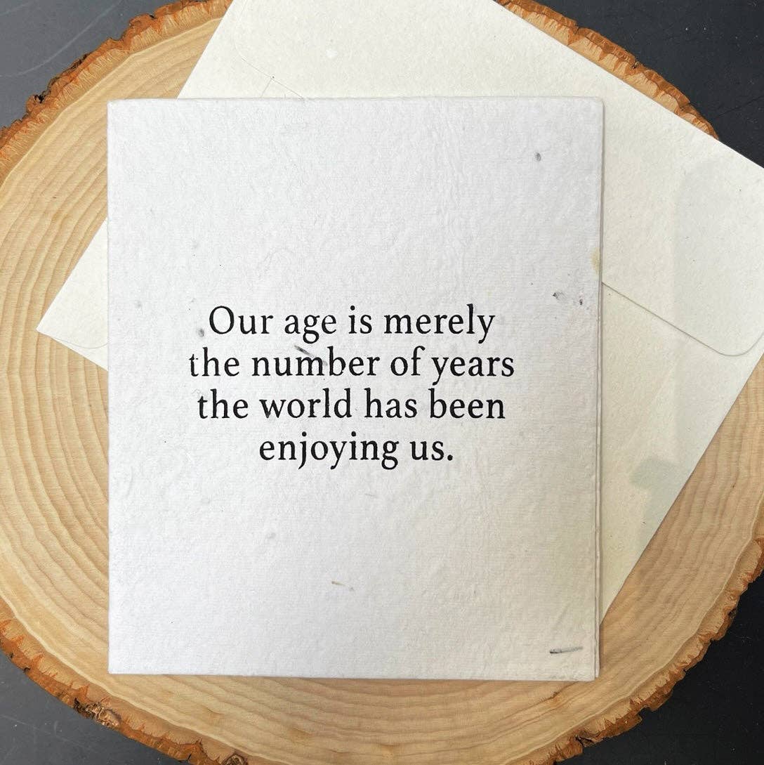 Soothi | Containers Of Creativity - Vendita all'ingrosso Biglietti di auguri - L'età è solo un numero1