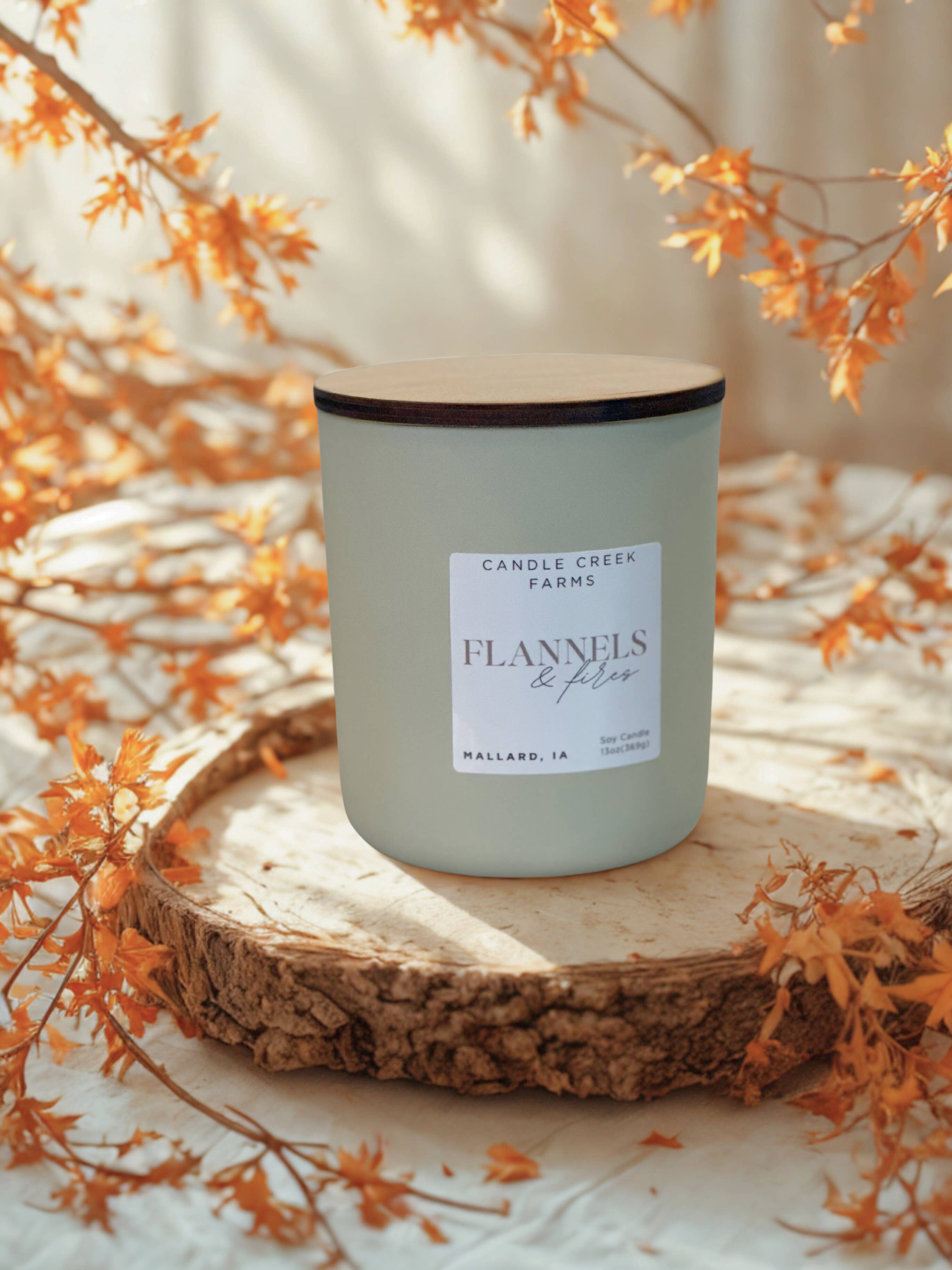 Candle Creek Farms – Vela em jarro/copo por atacado – Flaanelas & Fogos0