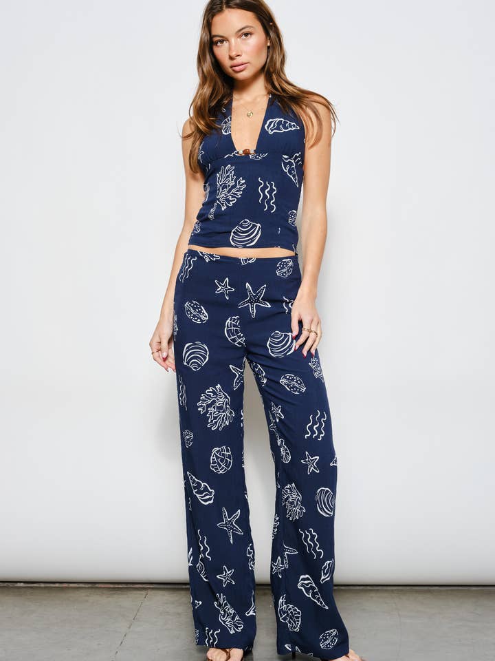 SAMMY SHELL TRYCK BYXOR för wholesale av Pretty Garbage