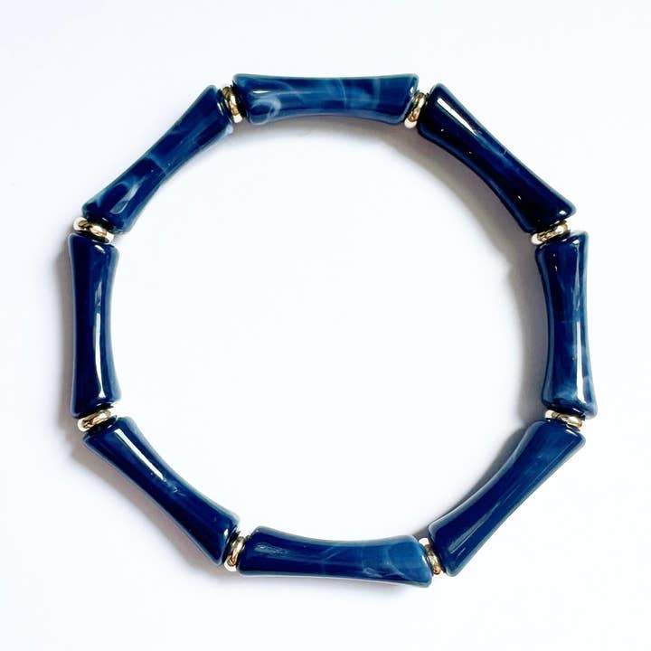 Sandy + Rizzo – wholesale Beaded bracelet – Bamboo Acrylic Bracelets6