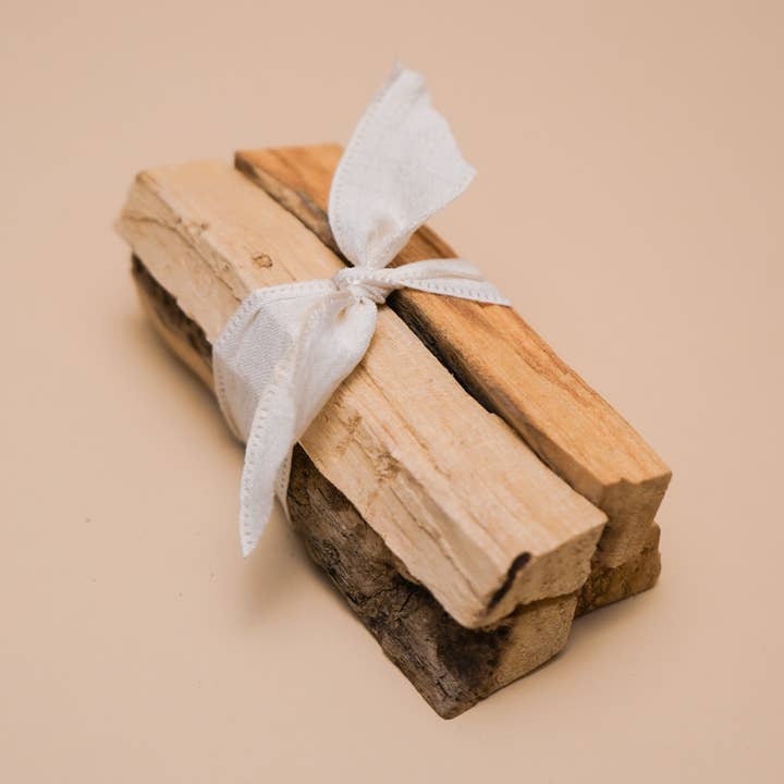 palo santo stick bundle for wholesale by gold + ivy