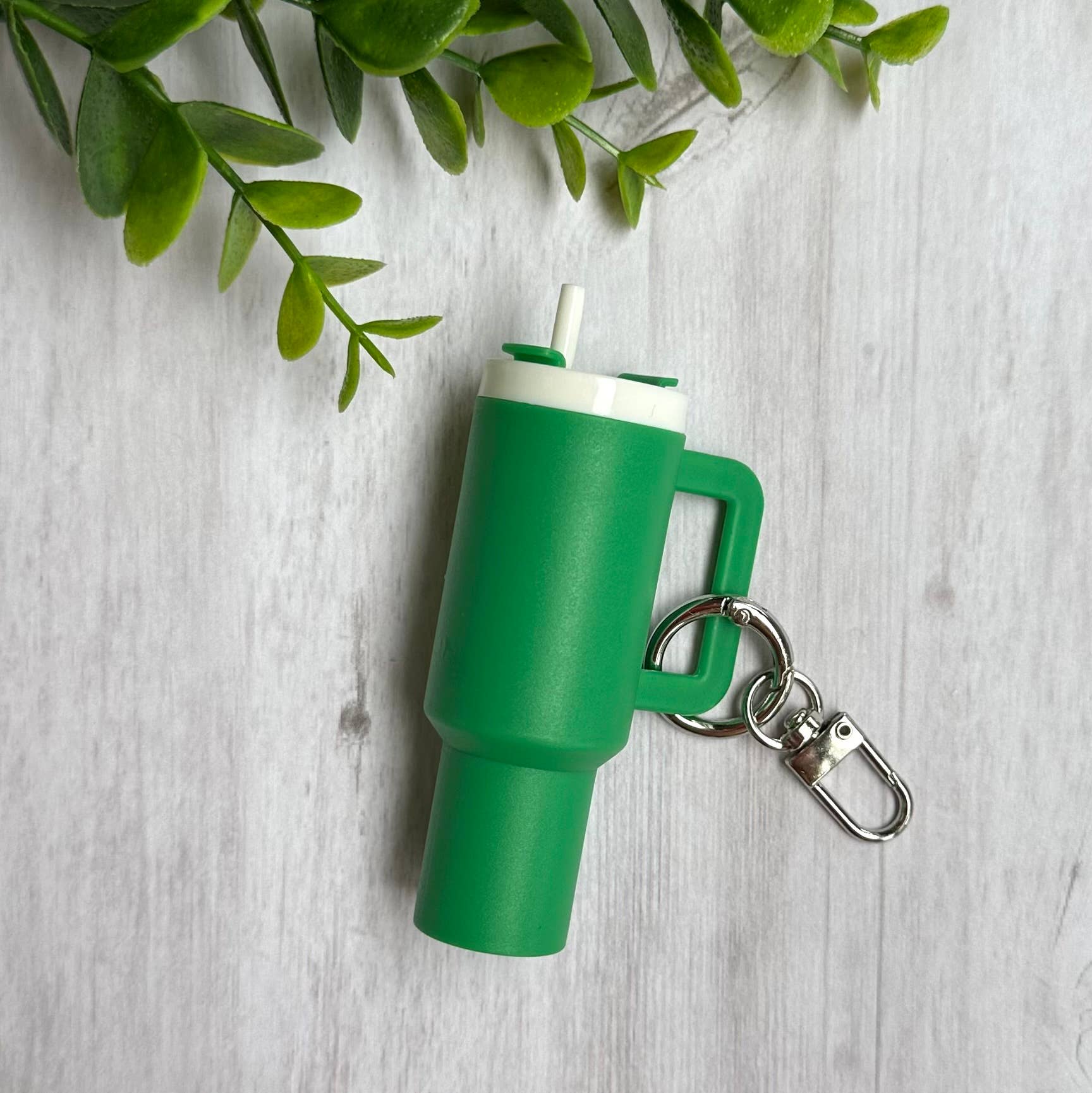 iconic mi - Vente Porte-clés – femme - Porte-clés Mini Tumbler Vert avec Rangement4