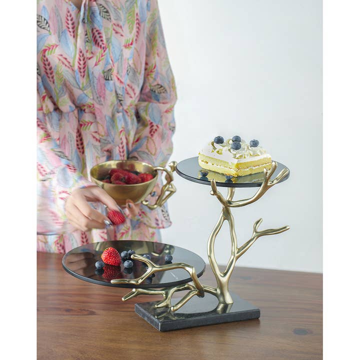 A&B Home Group Inc. - Wholesale Cake Stand - 2 Tier Cake Stand