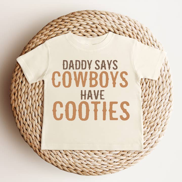 Cowboys have Cooties Tee for wholesale by Rowdy Rascal Boutique LLC