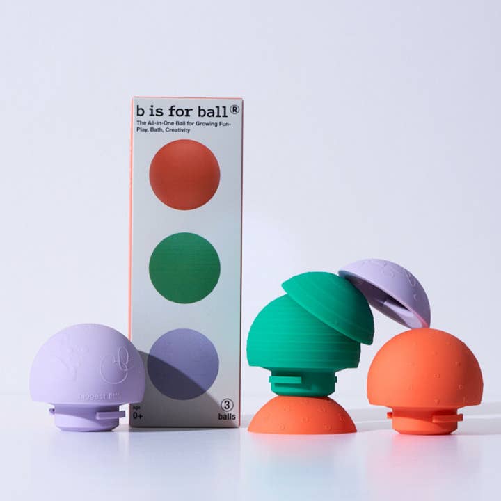 b is for ball® - 3-Ball Set in Enhanced Retail Packaging for wholesale by Biggest Little