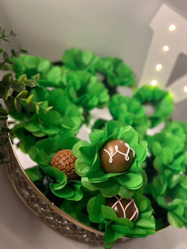 Green Lemon Forminhas For Chocolates, Truffles, Bonbons for wholesale by Vicky Piffer Truffles Paper