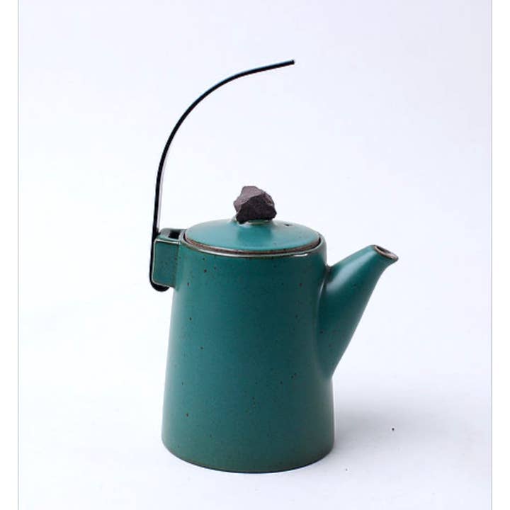 Théière en porcelaine Vert pour la vente par Puretea