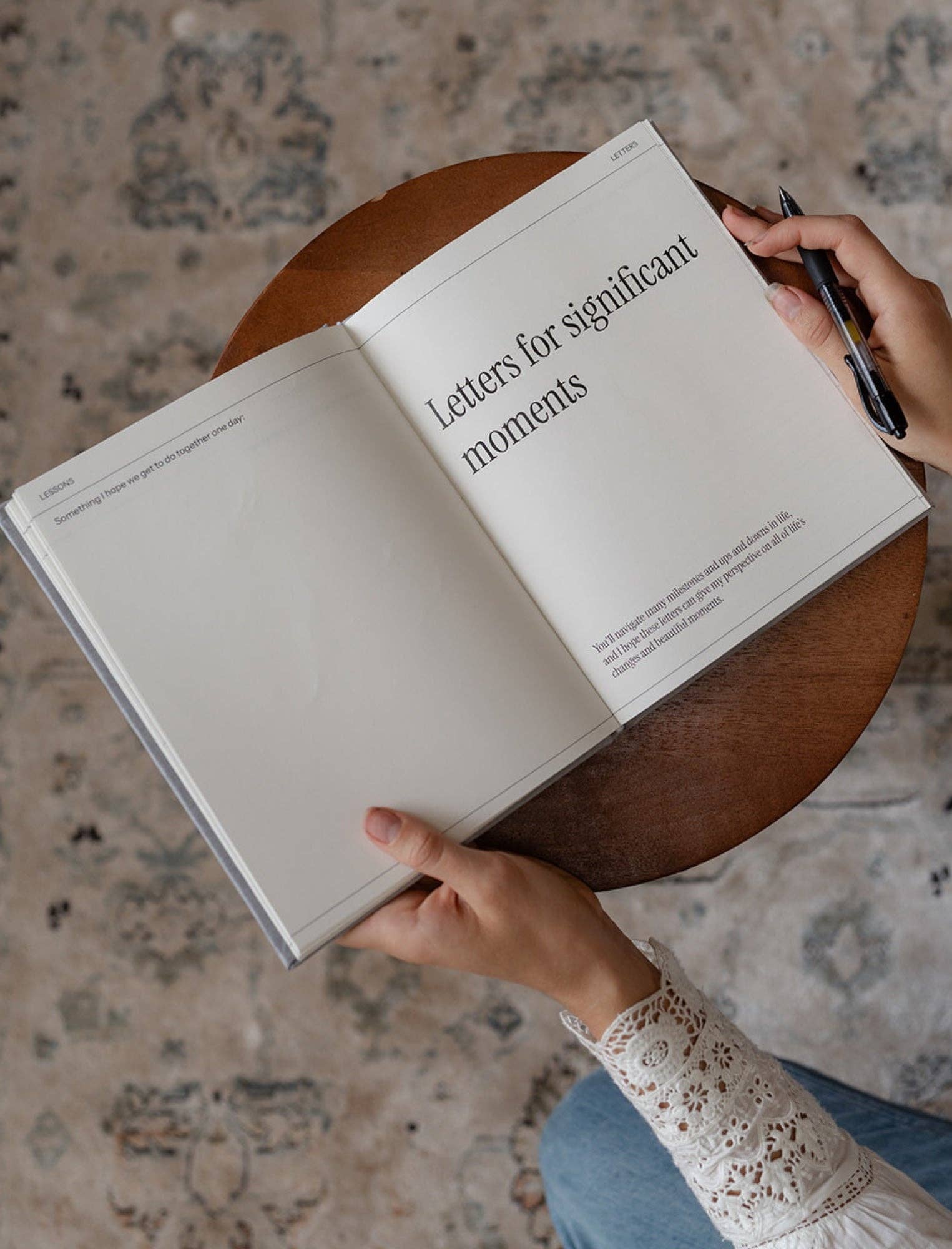 Jenessa Wait - Wholesale Journal/Diary - For My Grandchild: Letters and Memories Journal3