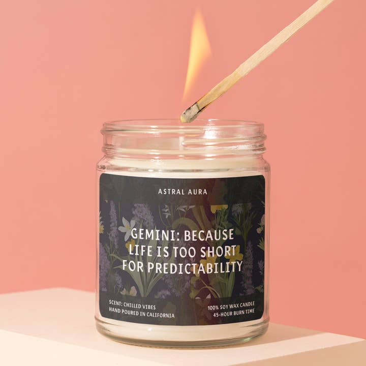 Gemini: Because Life Is Too Short For Predictability for wholesale by Astral Aura