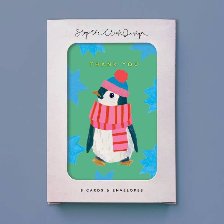 HLC55 - Merci Pingouin pour la vente par Stop the Clock Design