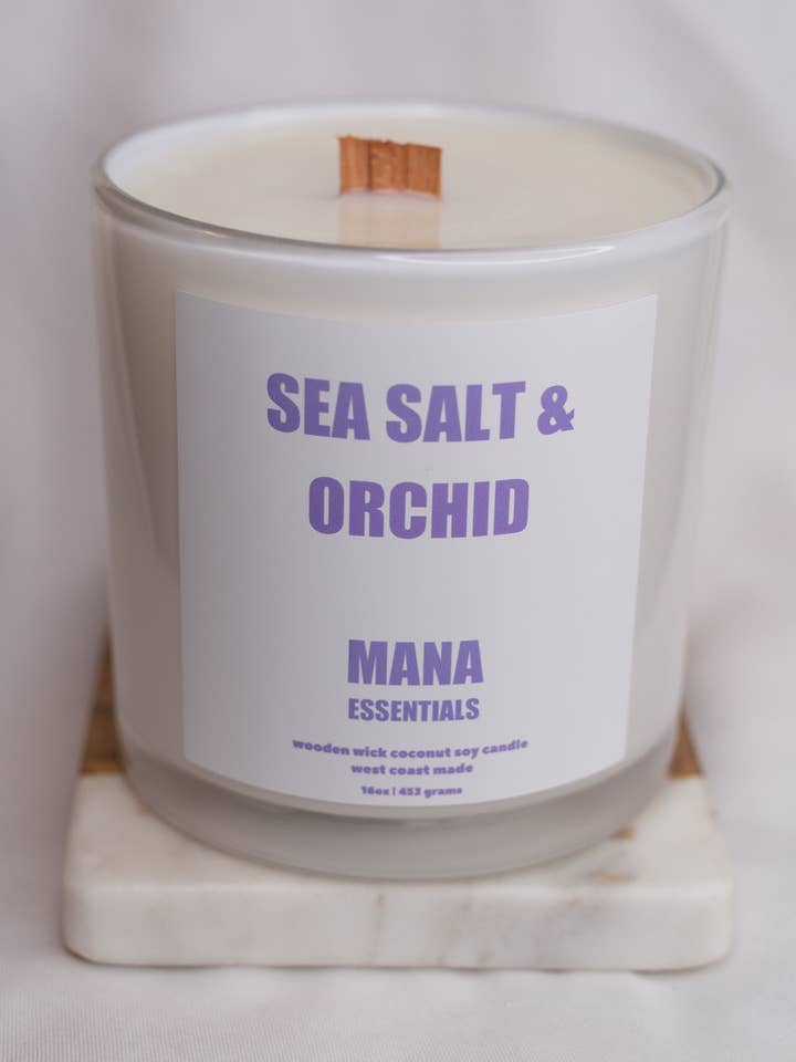 Sal marina y orquídea | 16 oz para venta al por mayor de Mana Essentials