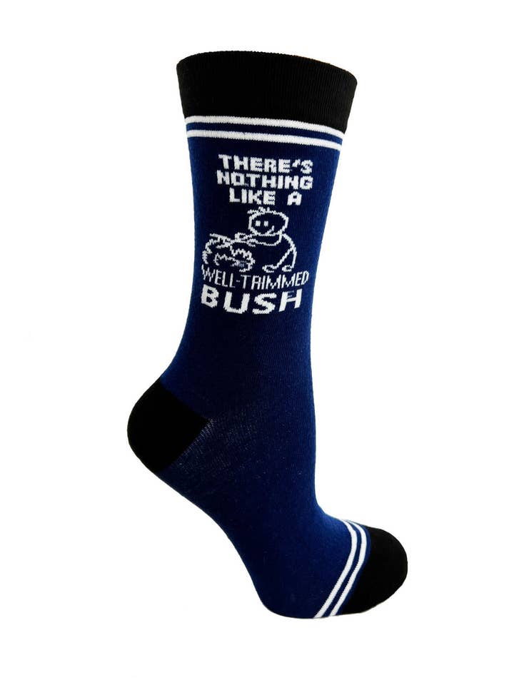 There’s Nothing Like a Well-Trimmed Bush - Hey Now Unisex Crew Socks for wholesale by Fabdaz