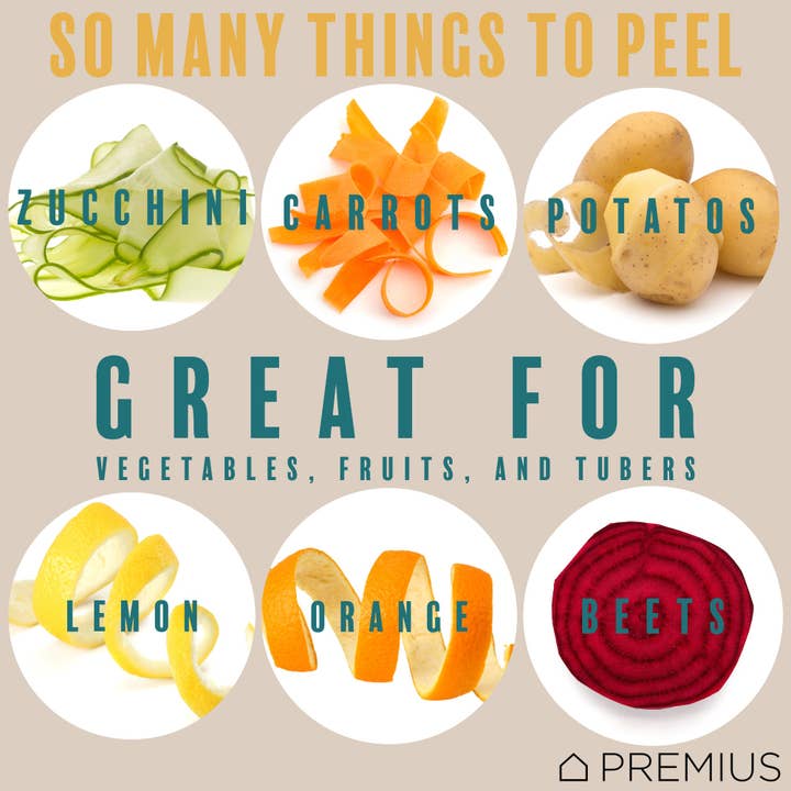 ShopBobbys - Wholesale Peeler - PREMIUS Wooden Vegetable Stainless Steel Blades Peeler with Potato Eyer, White-Natural2