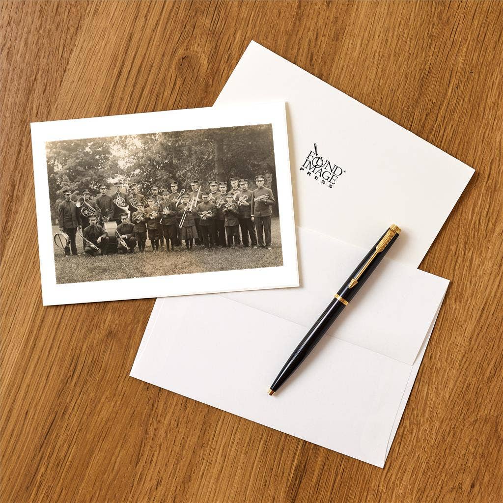 Found Image Press - Wholesale Stationery/Notecard Set - Greeting Card AP-383 Marching Band1