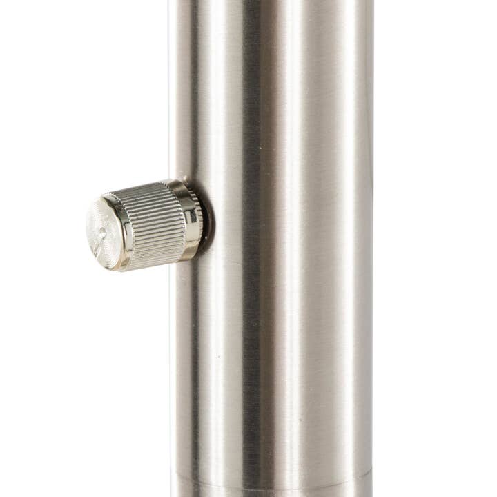 Brushed Nickel Turquoise Linen Willow Trio 84" Metal Floor Lamp for wholesale on Faire