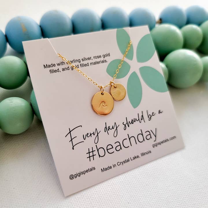 Wave och Sunburst Beach Halsband för wholesale av GiGisPetals