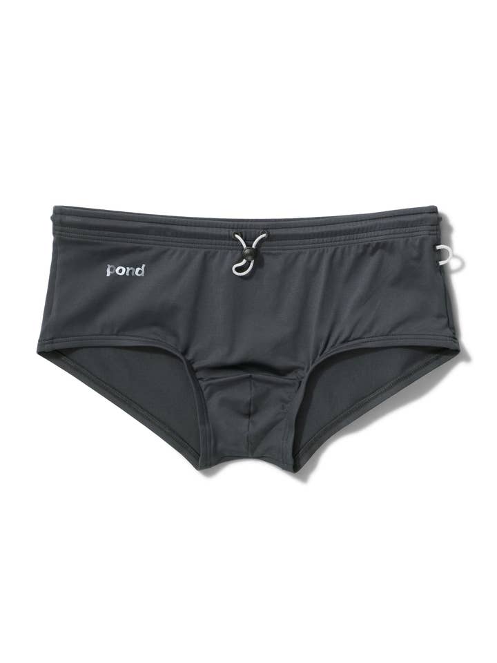 POND2 6.3" Swim Brief Titanium Steel for engroshandel hos Pond