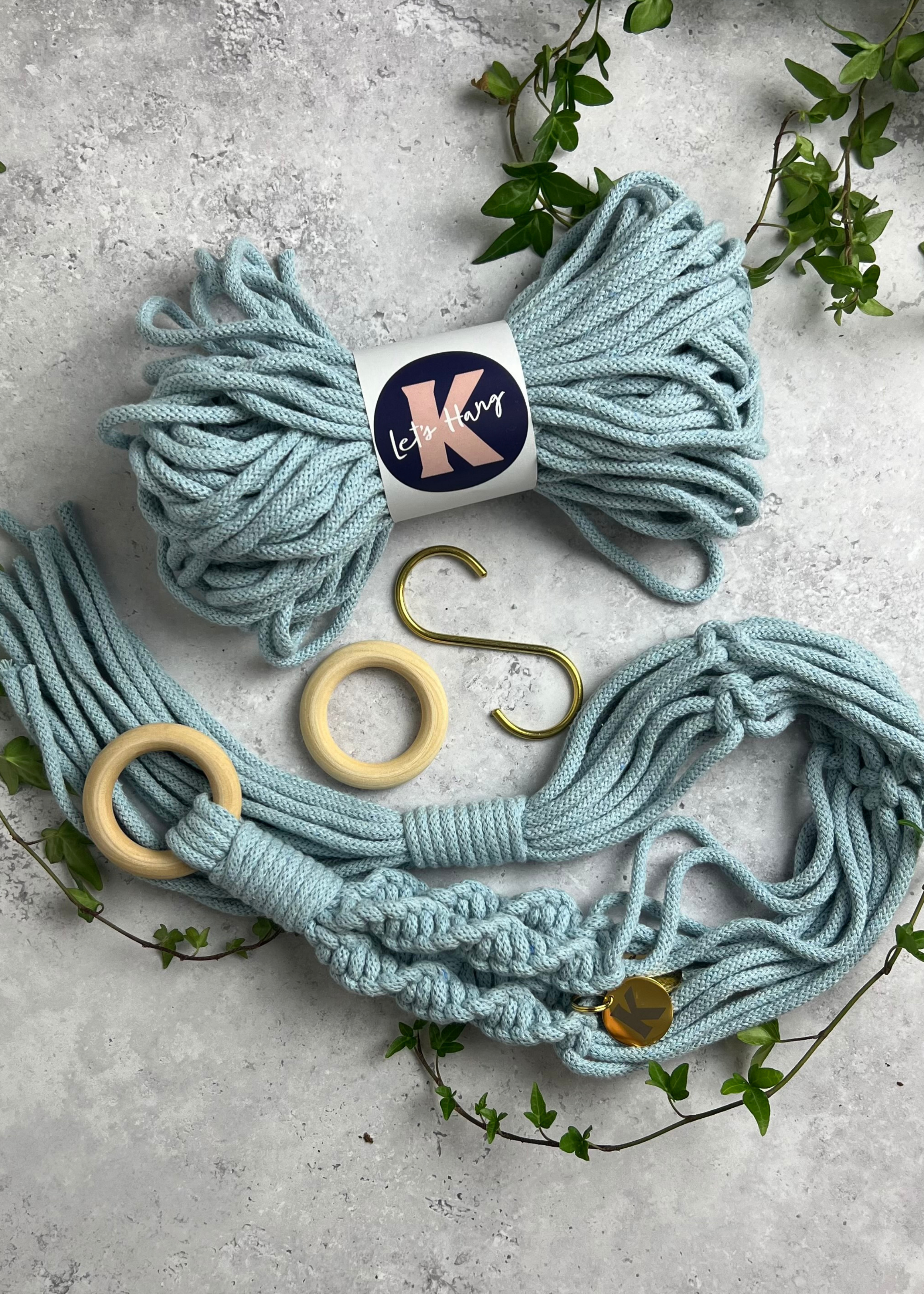Knotted - Wholesale Doe-het-zelf-knutselset - Maak je eigen Macramé planthangerkit10