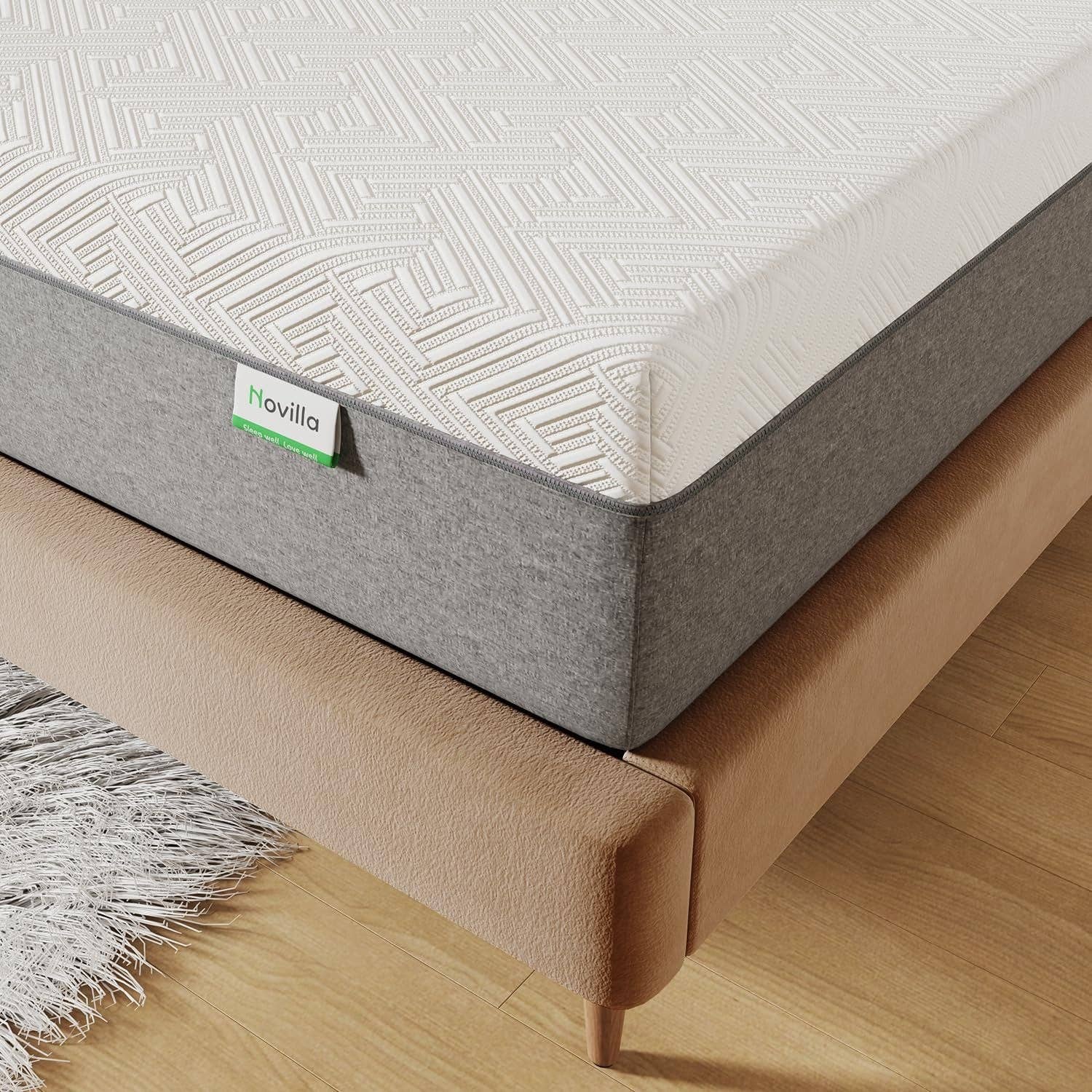 Grey King Gel Memory Foam Mattress, 12 Inch, Medium-Plush for wholesale on Faire7
