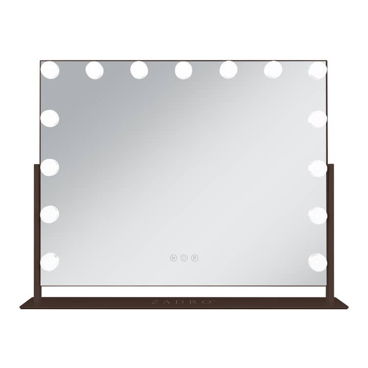 Zadro, Inc. - Wholesale Makeup Mirror - 15 LED Light Bulb Hollywood Makeup Mirror - 25" x 20"14