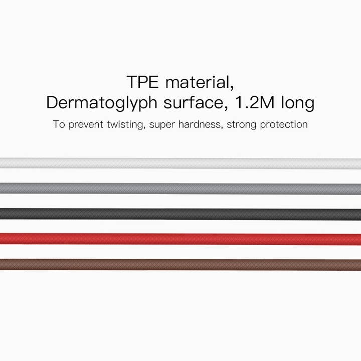 Sland - Wholesale Charging Cable - USB A to Lightning TPE Cable ORSEN S31, (8-pin), 1.2M, Black5